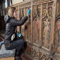 North Elmham’s church screen returned to glory