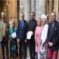 Presentation as Norfolk churches bike ride nears